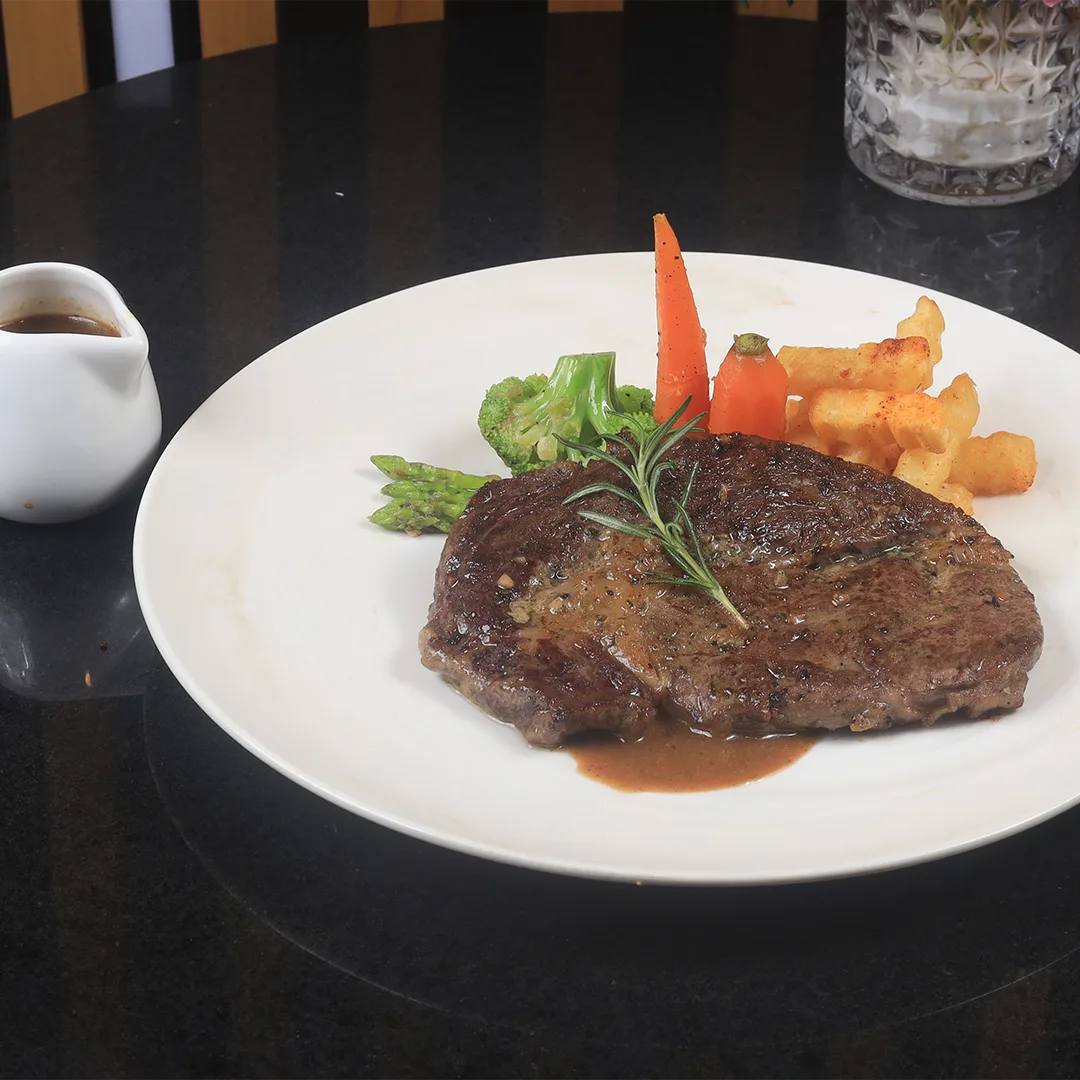 Black Angus Rib Eye Steak