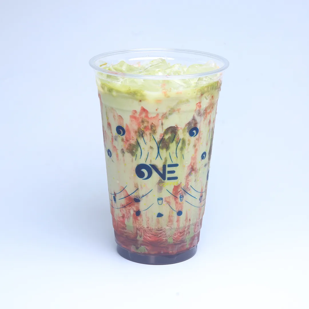 Strawberry Matcha Cloude