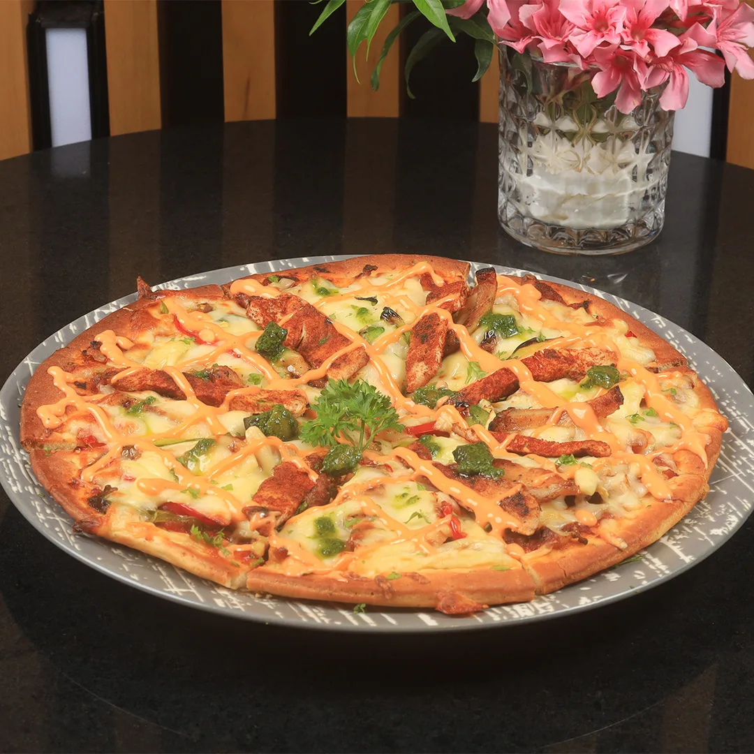 Italian Chicken fajitas Pizza